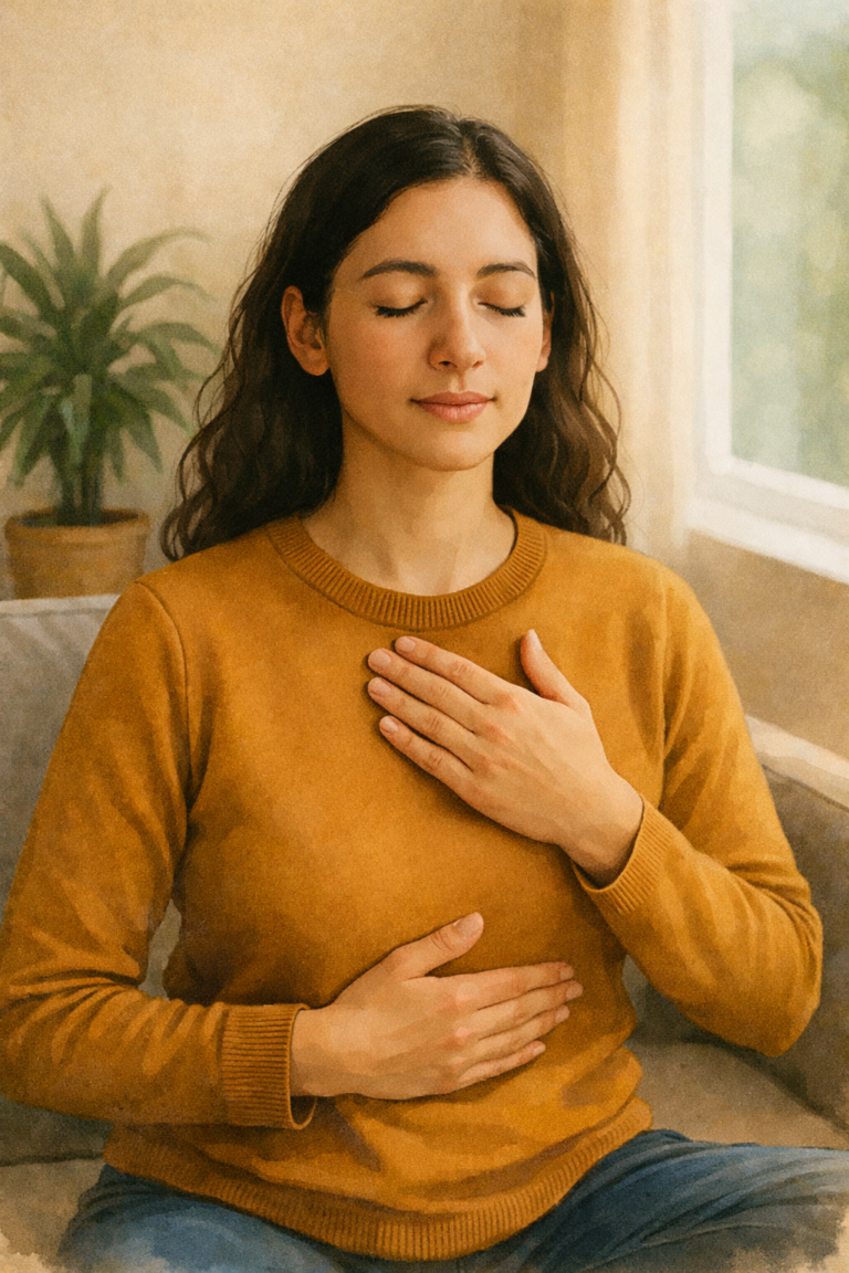 méditation dans la douceur de la lumière