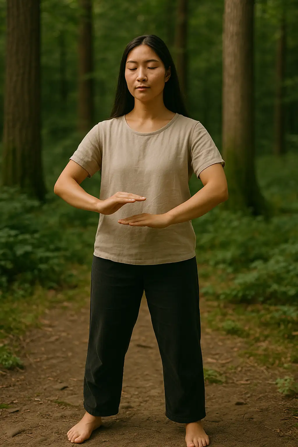 Qi Gong présence et ancrage